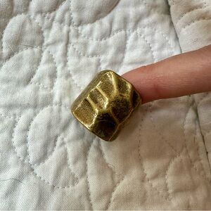 Chunky Gold Statement Ring